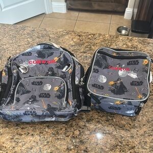 Pottery Barn backpack and lunch box